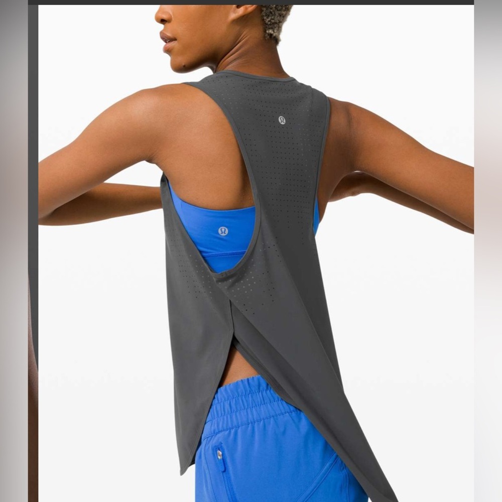 Lululemon all run tank top size 12
